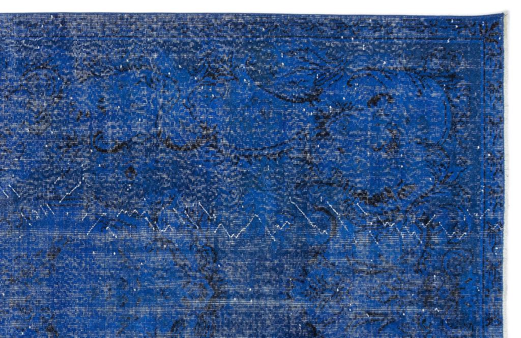 Apex Vintage Carpet Blue 10521 165 x 292 cm