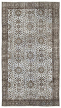 Apex Vintage Carpet Blue 13199 158 x 284 cm