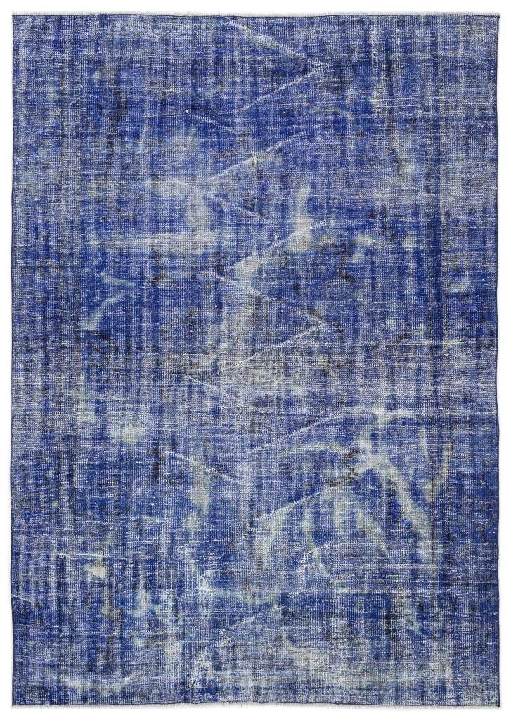 Apex Vintage Carpet Blue 13663 188 x 266 cm