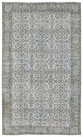 Apex Vintage Carpet Blue 13704 175 x 298 cm