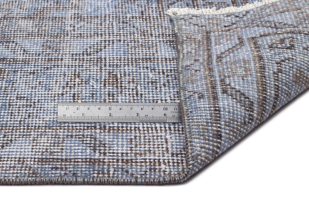 Apex Vintage Carpet Blue 13706 164 x 312 cm