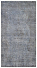 Apex Vintage Carpet Blue 13706 164 x 312 cm