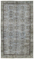 Apex Vintage Carpet Blue 13772 162 x 290 cm