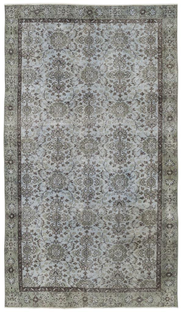 Apex Vintage Carpet Blue 13772 162 x 290 cm