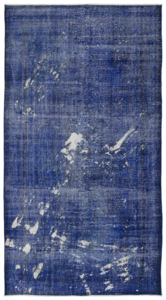 Apex Vintage Carpet Blue 14693 157 x 292 cm