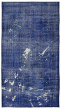 Apex Vintage Carpet Blue 14693 157 x 292 cm