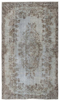 Apex Vintage Carpet Blue 14801 160 x 282 cm