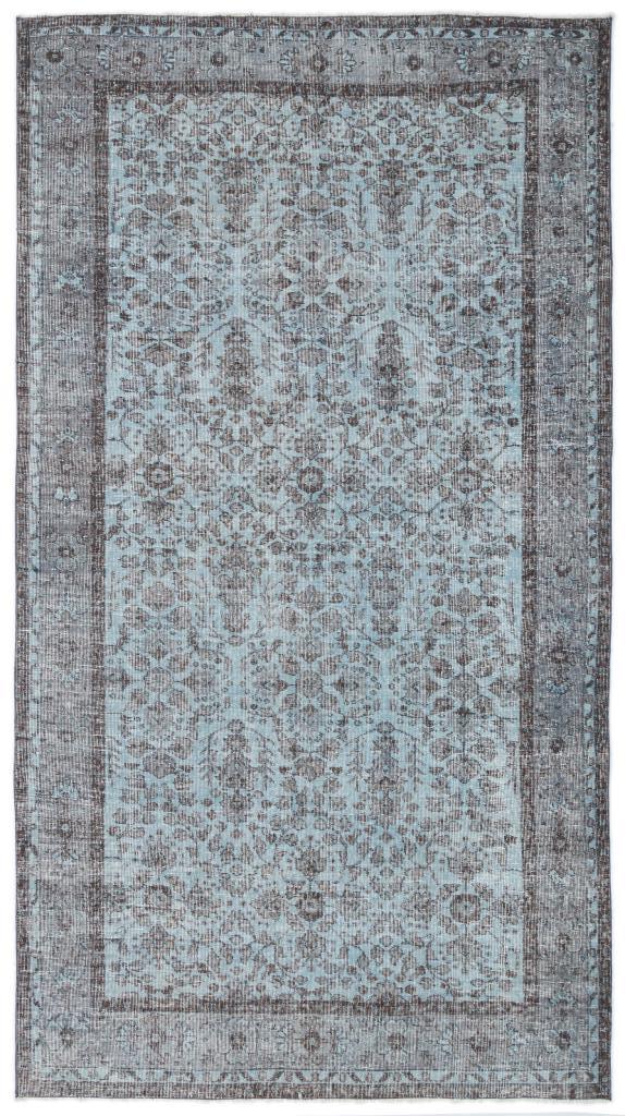 Apex Vintage Carpet Blue 16343 167 x 302 cm