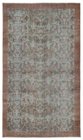 Apex Vintage Carpet Blue 17882 163 x 290 cm