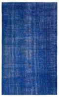 Apex Vintage Carpet Blue 18480 172 x 279 cm