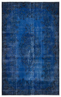 Apex Vintage Carpet Blue 18823 176 x 285 cm