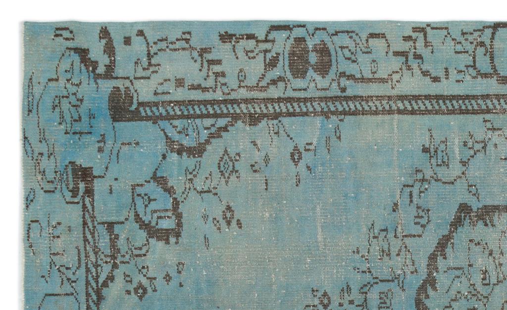 Apex Vintage Carpet Blue 19497 174 x 283 cm