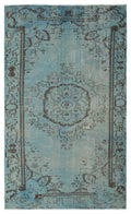 Apex Vintage Carpet Blue 19497 174 x 283 cm