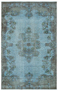 Apex Vintage Carpet Blue 23032 171 x 270 cm