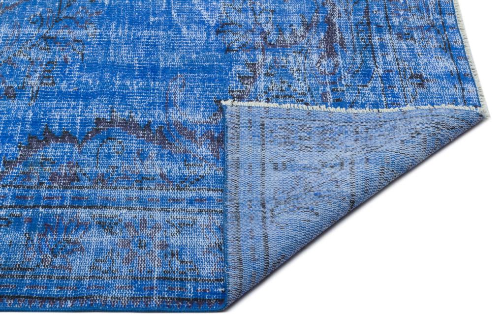 Apex Vintage Carpet Blue 23037 190 x 270 cm