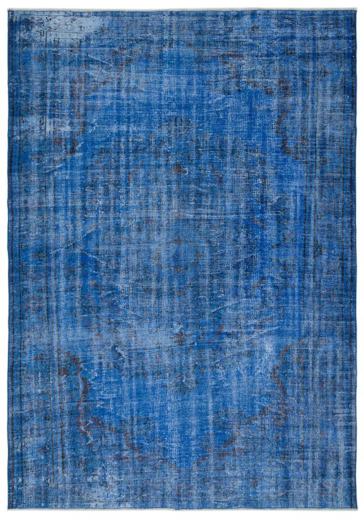 Apex Vintage Carpet Blue 23037 190 x 270 cm