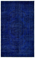 Apex Vintage Carpet Blue 23055 183 x 310 cm