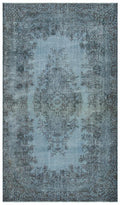 Apex Vintage Carpet Blue 23114 164 x 282 cm