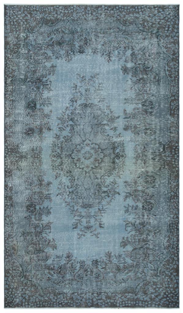 Apex Vintage Carpet Blue 23114 164 x 282 cm