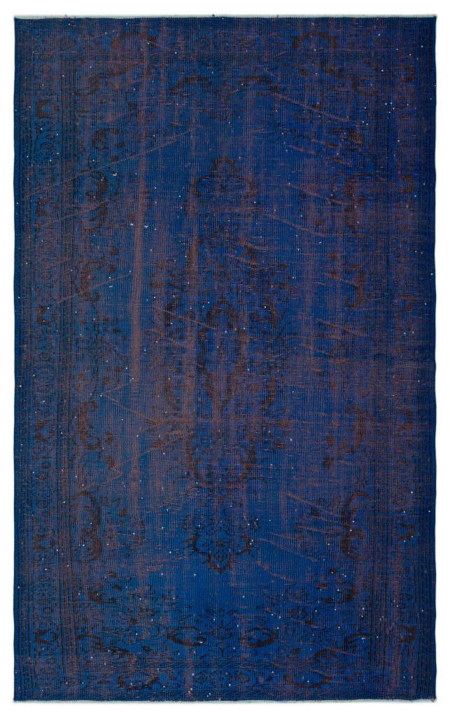 Apex Vintage Carpet Blue 23386 166 x 272 cm