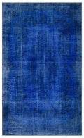 Apex Vintage Carpet Blue 23459 168 x 281 cm