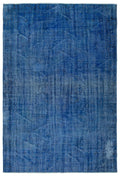 Apex Vintage Carpet Blue 23484 182 x 270 cm