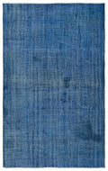 Apex Vintage Carpet Blue 23485 174 x 285 cm