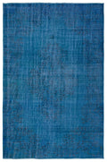 Apex Vintage Carpet Blue 23497 184 x 284 cm