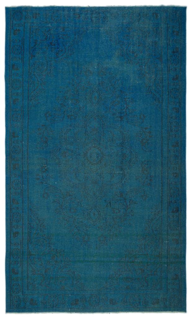 Apex Vintage Carpet Blue 23498 169 x 284 cm