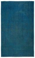 Apex Vintage Carpet Blue 23498 169 x 284 cm