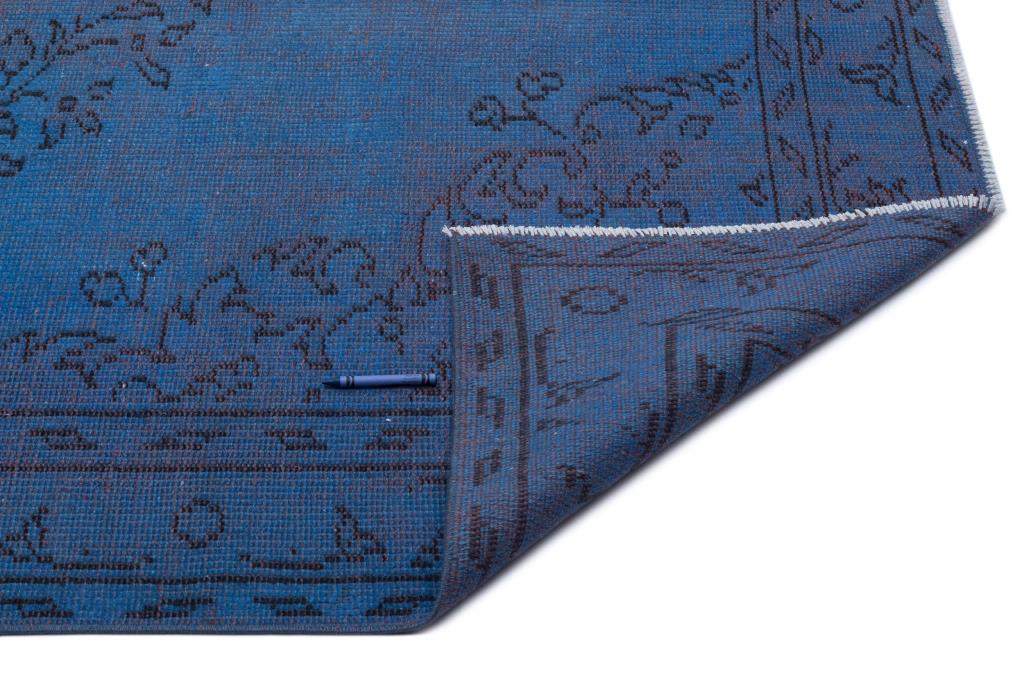 Apex Vintage Carpet Blue 23878 166 x 281 cm