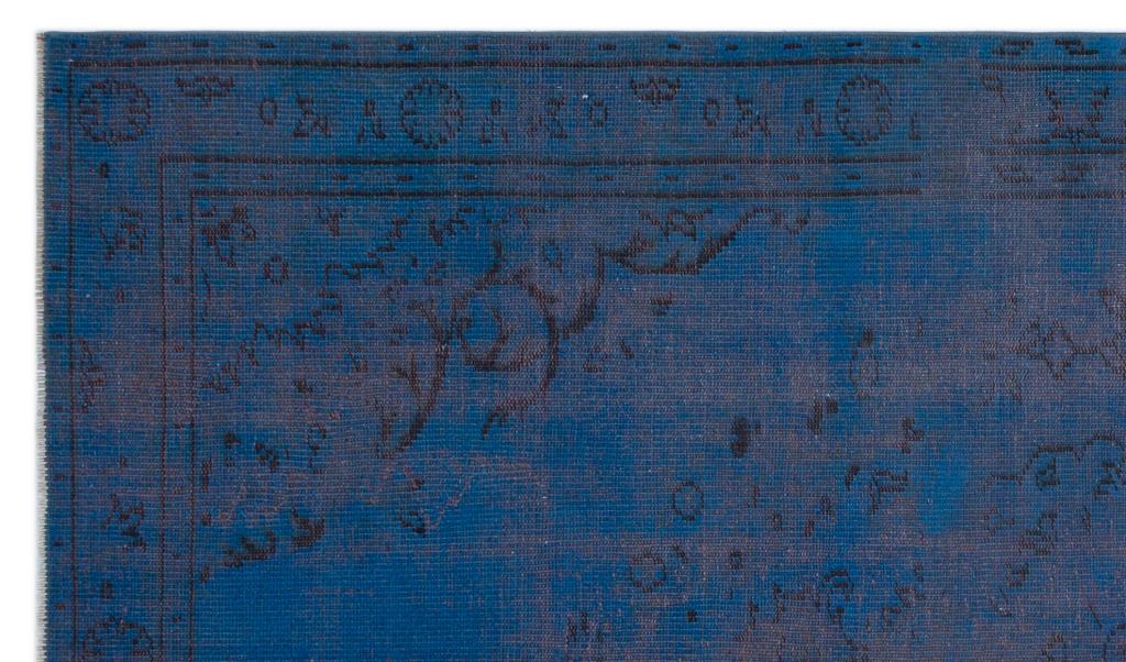 Apex Vintage Carpet Blue 23878 166 x 281 cm