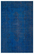 Apex Vintage Carpet Blue 23903 167 x 270 cm
