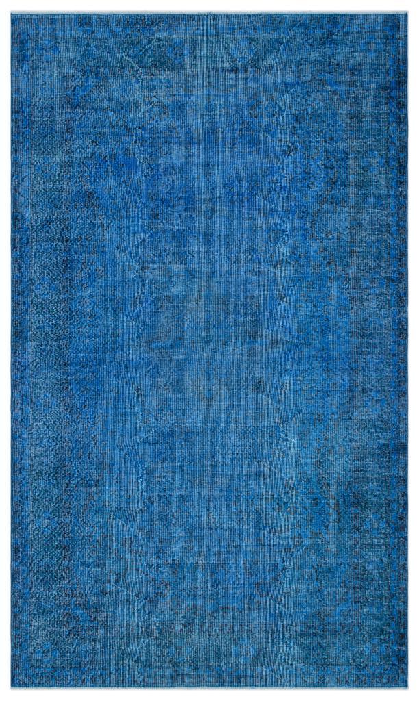 Apex Vintage Carpet Blue 23993 166 x 274 cm