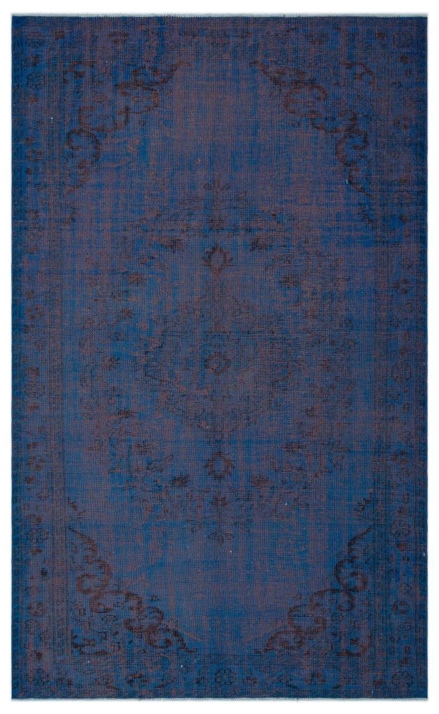 Apex Vintage Carpet Blue 24045 168 x 277 cm