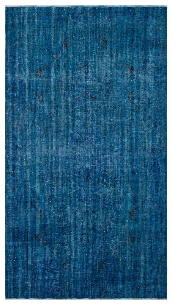 Apex Vintage Carpet Blue 25795 168 x 300 cm