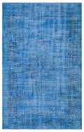 Apex Vintage Carpet Blue 25839 180 x 297 cm
