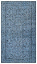 Apex Vintage Carpet Blue 26890 166 x 292 cm