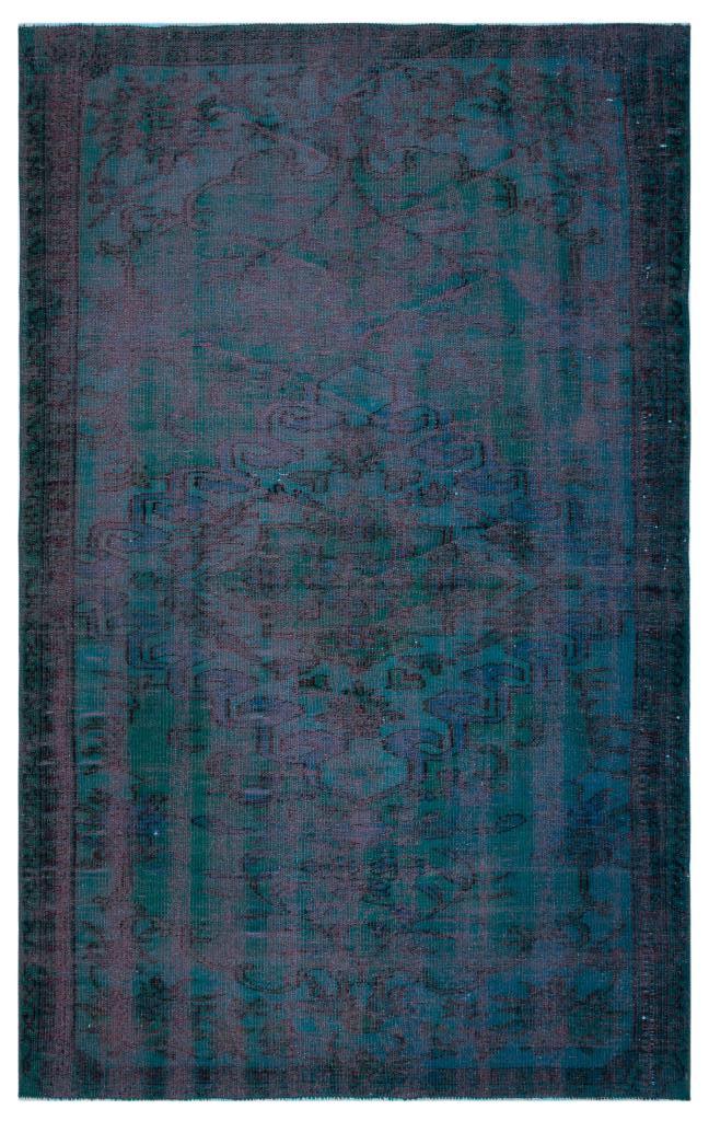 Apex Vintage Carpet Blue 27004 176 x 270 cm