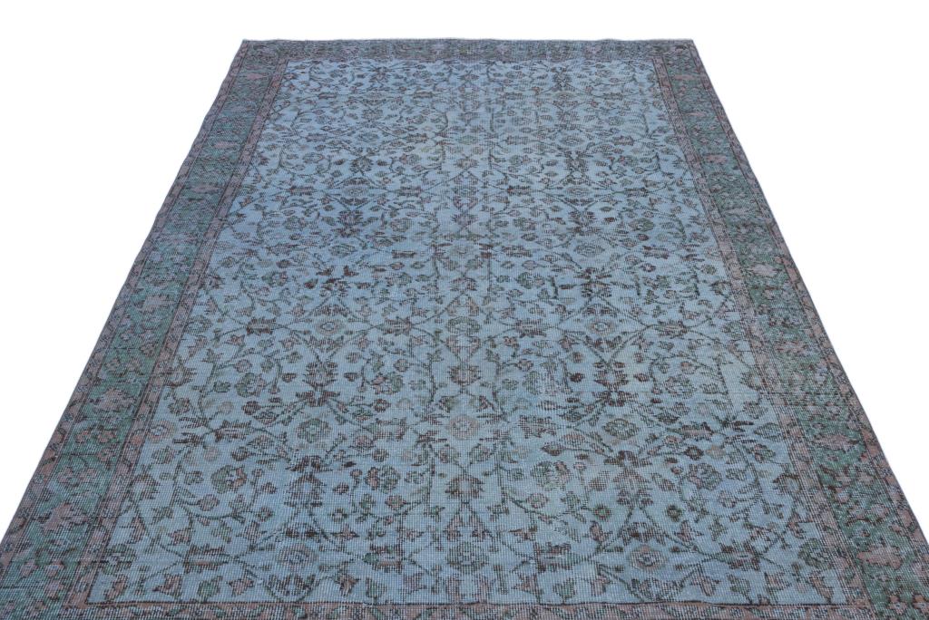 Apex Vintage Carpet Blue 27441 175 x 280 cm