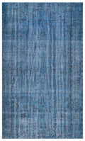 Apex Vintage Carpet Blue 27898 183 x 295 cm