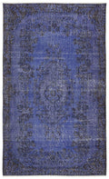 Apex Vintage Carpet Blue 7651 173 x 286 cm
