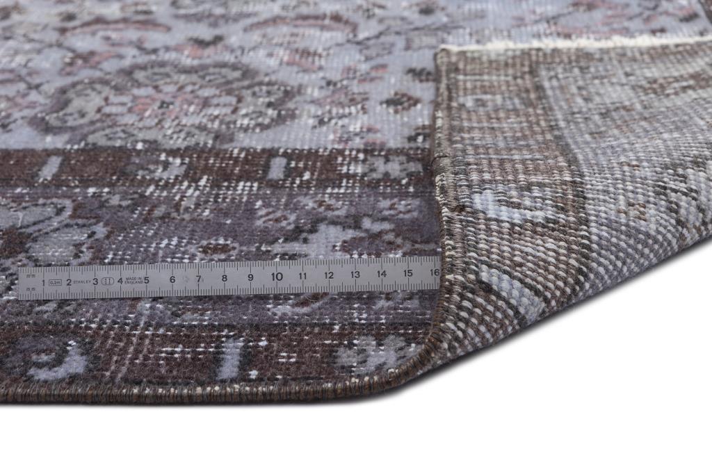 Apex Vintage Carpet Blue 8293 173 x 304 cm