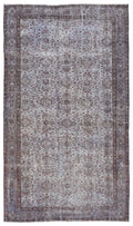 Apex Vintage Carpet Blue 8293 173 x 304 cm