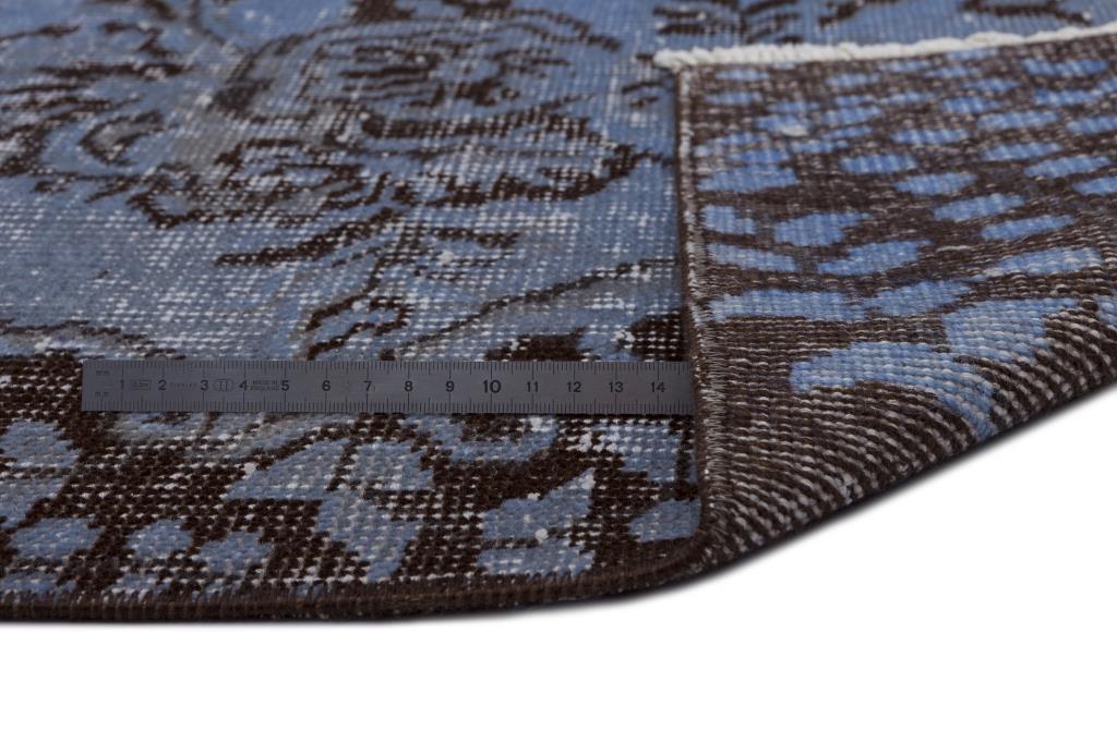 Apex Vintage Carpet Blue 8323 173 x 285 cm