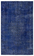 Apex Vintage Carpet Blue 8621 169 x 283 cm