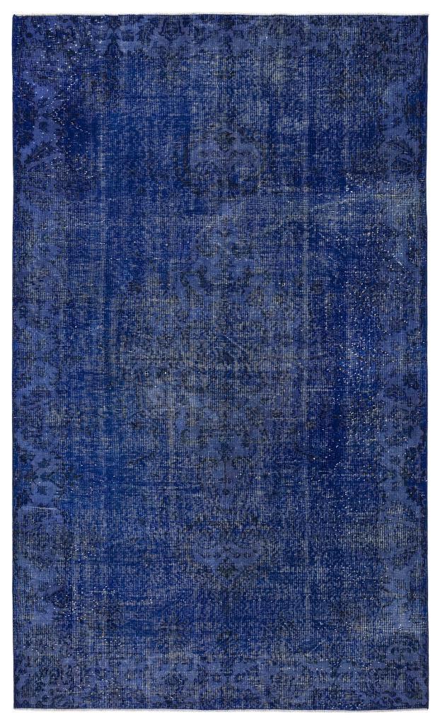 Apex Vintage Carpet Blue 8621 169 x 283 cm