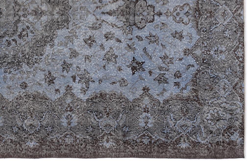 Apex Vintage Carpet Blue 8631 166 x 278 cm