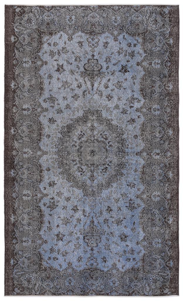 Apex Vintage Carpet Blue 8631 166 x 278 cm