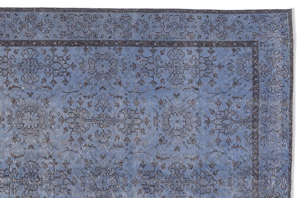 Apex Vintage Carpet Blue 8675 168 x 312 cm